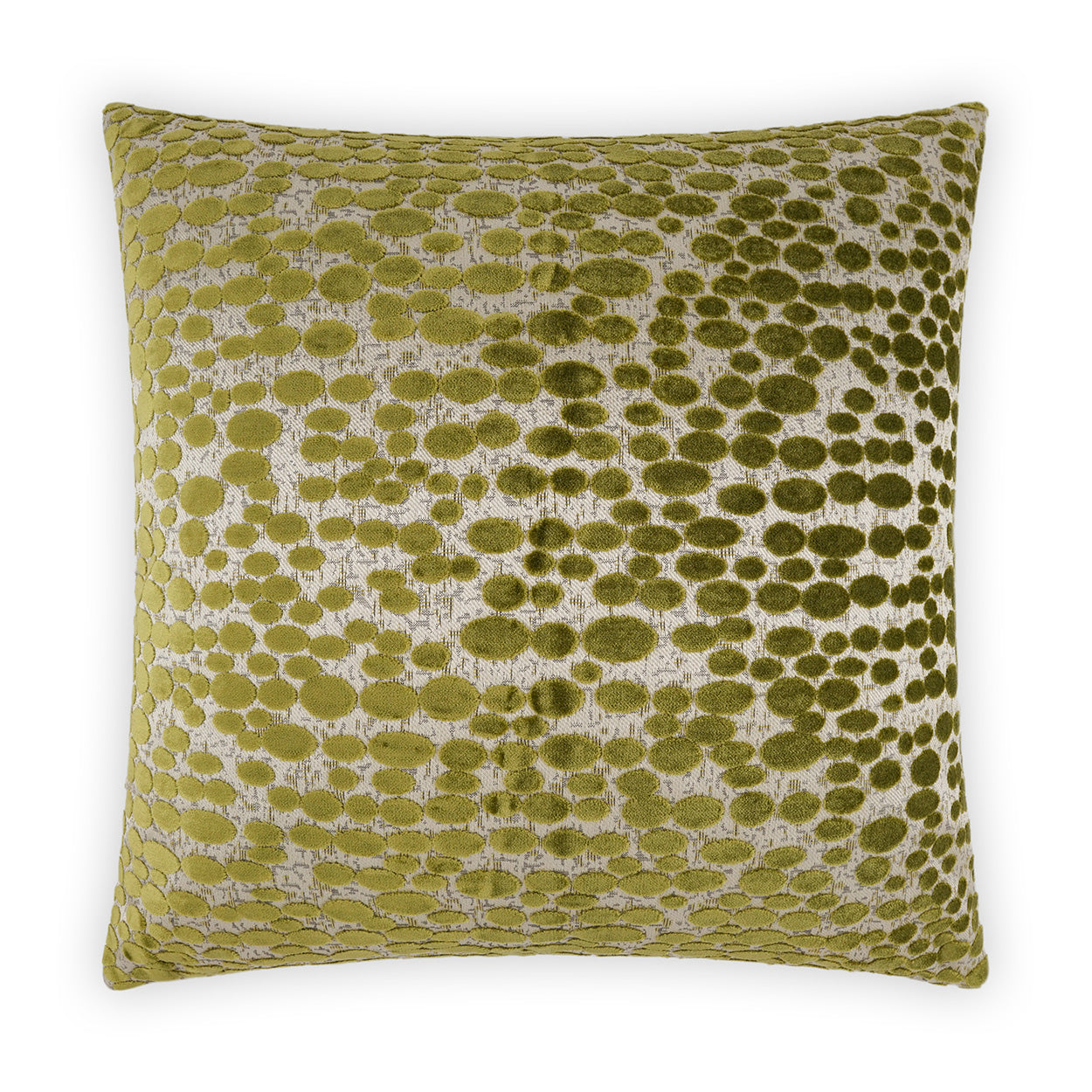 Marble Peridot Square Pillow 22x22