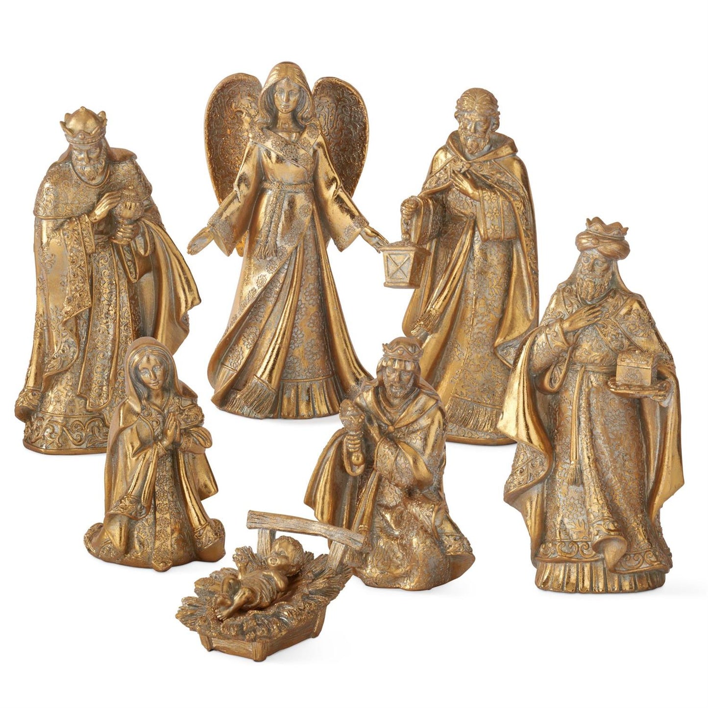 Gold Nativity s/7