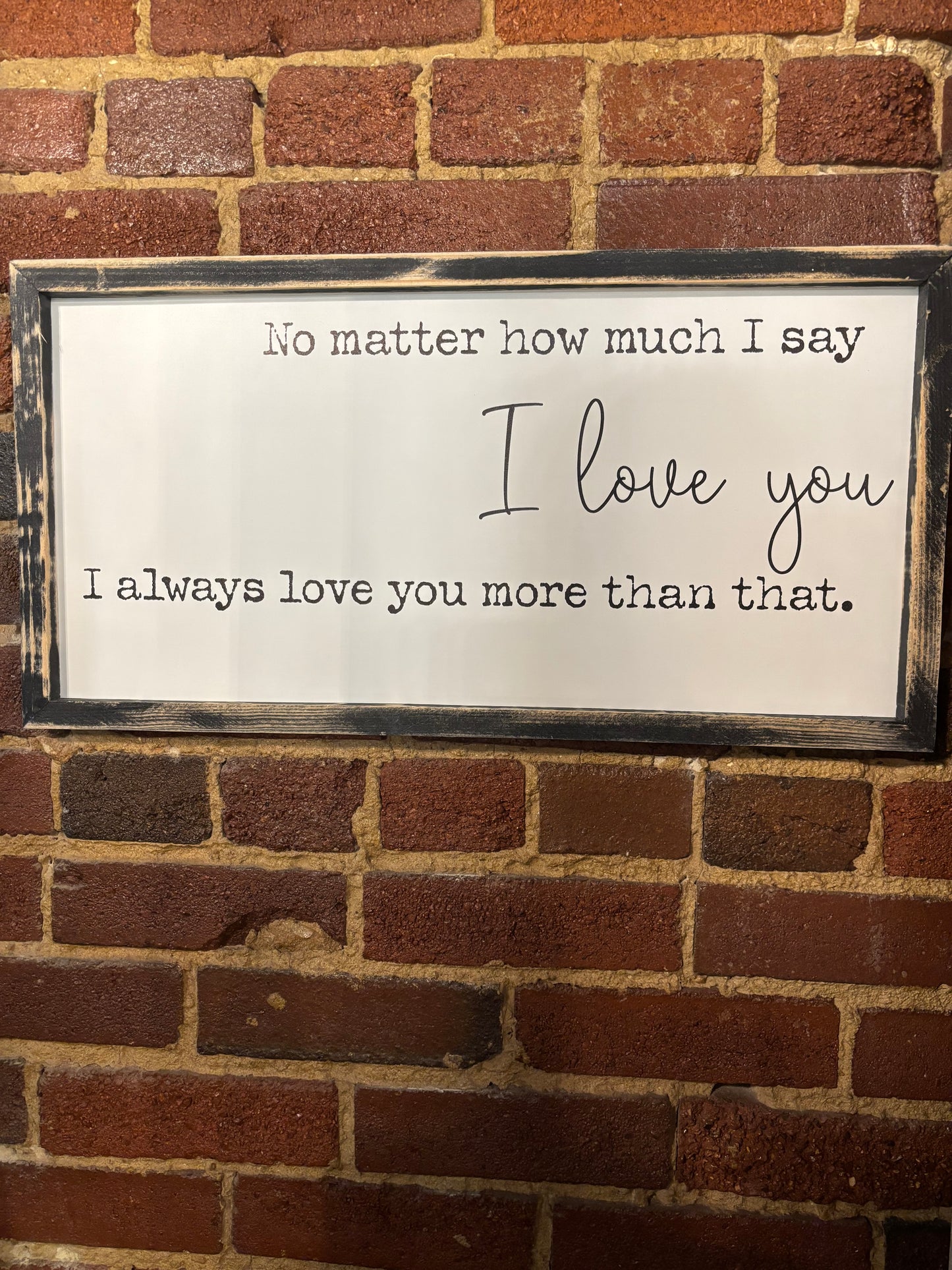Love You Framed Art