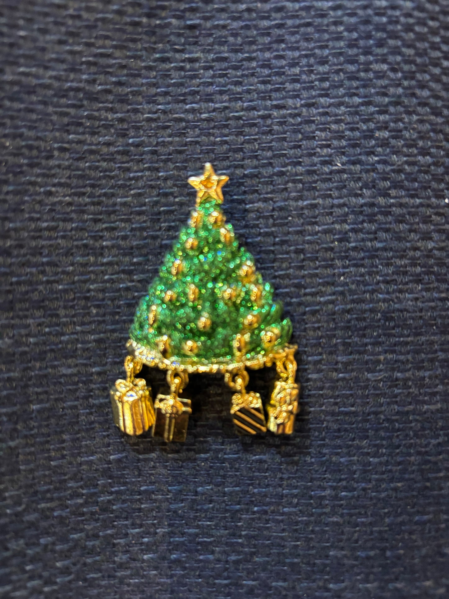 Danecraft Christmas Tree Brooch