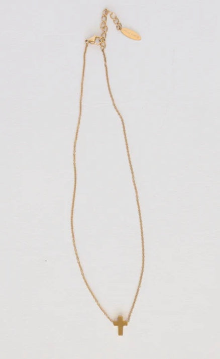 Salvation Cross 16 Inch Gold or Silver