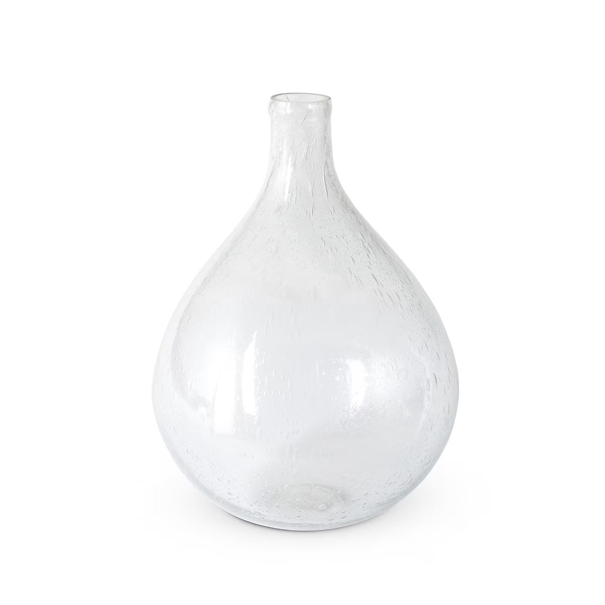 Raindrop Glass Oversized Vase