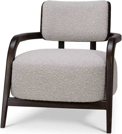 Milton Occasional Chair Dark Walnut