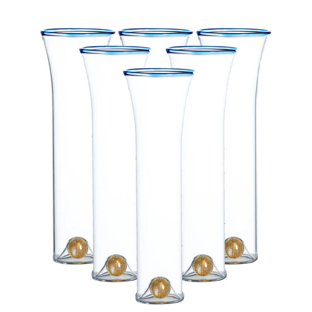 Golden Globe Champagne Glass