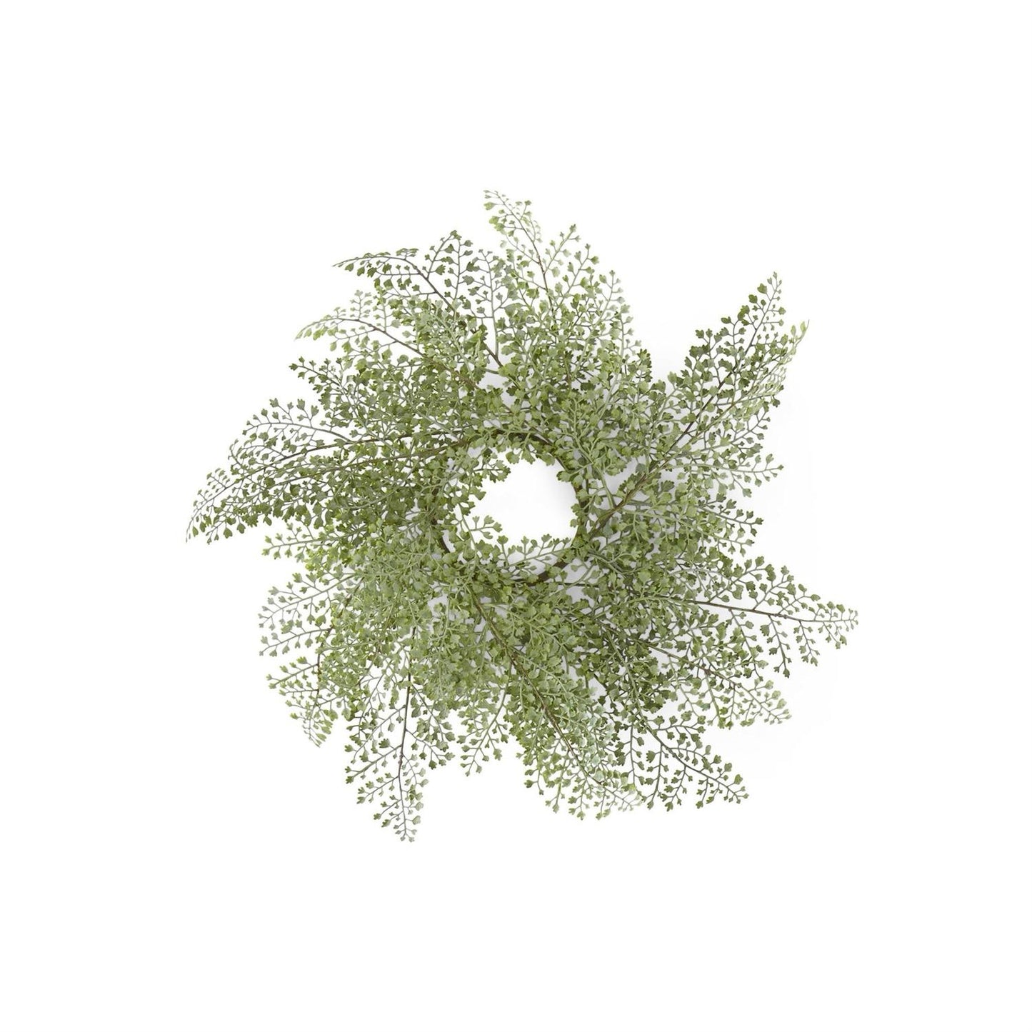 Real Touch Adiantum Candle Ring/Wreath