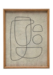 Natural Abstract Framed Art