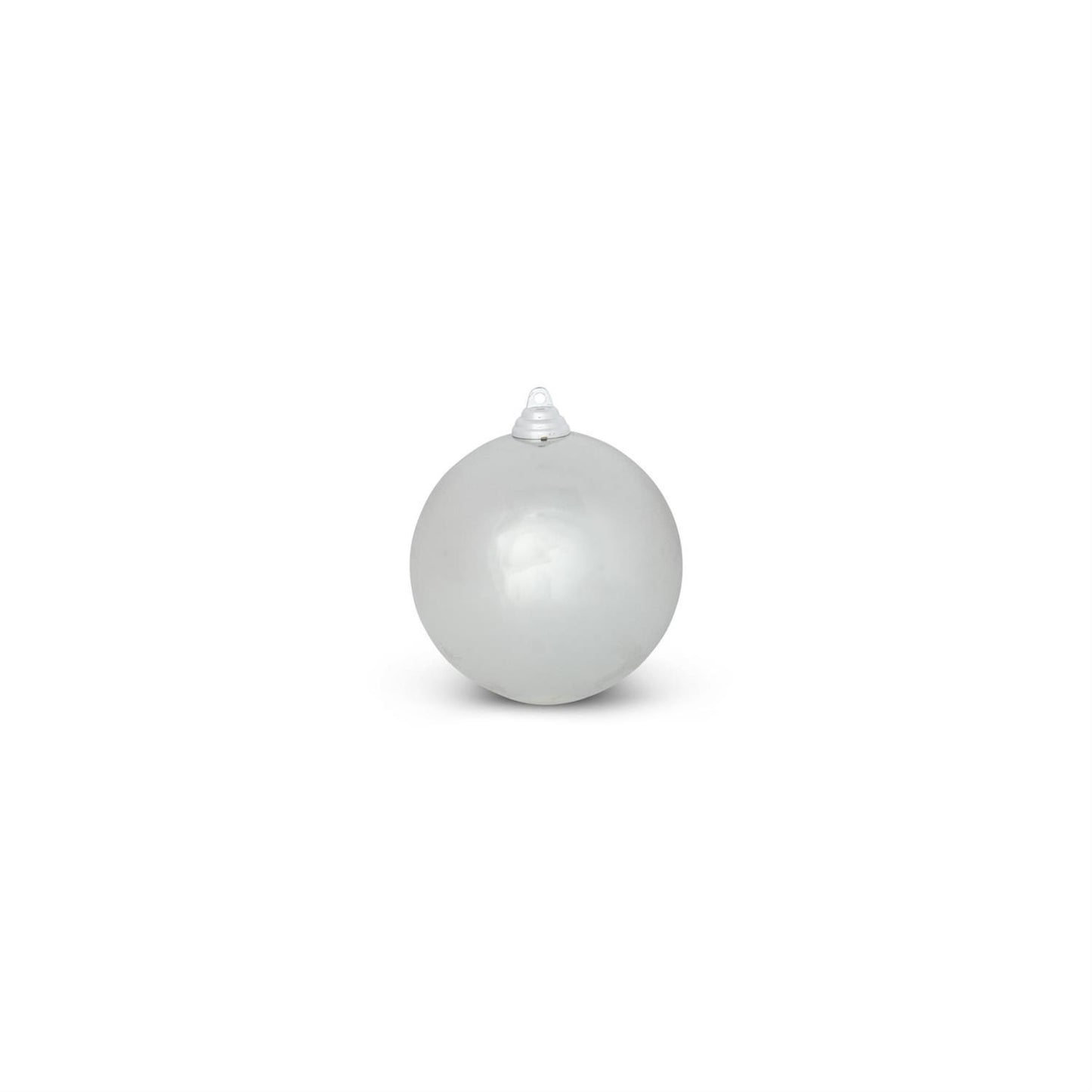 Silver Shiny Shatterproof Ornament