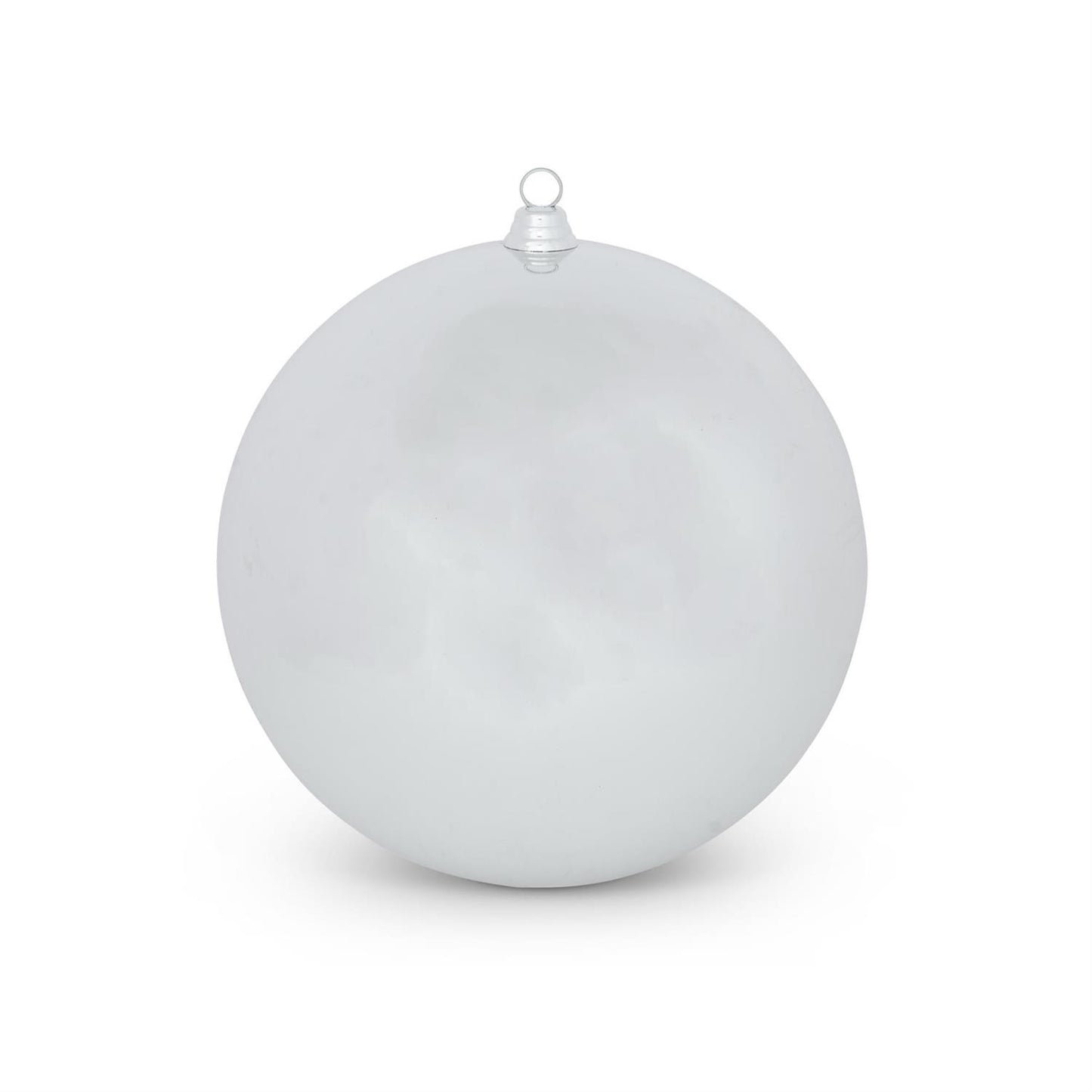Silver Shiny Shatterproof Ornament
