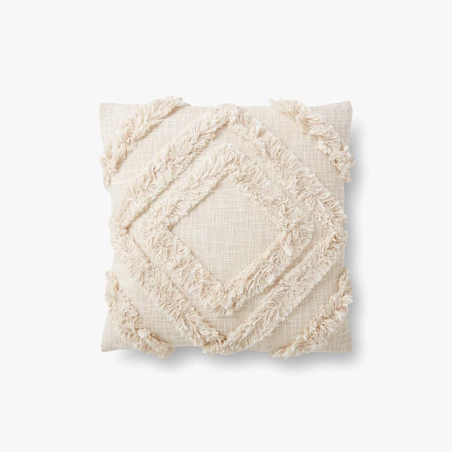 Cream Pillow 18x18