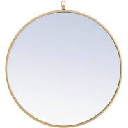 Eternity Mirror Brass