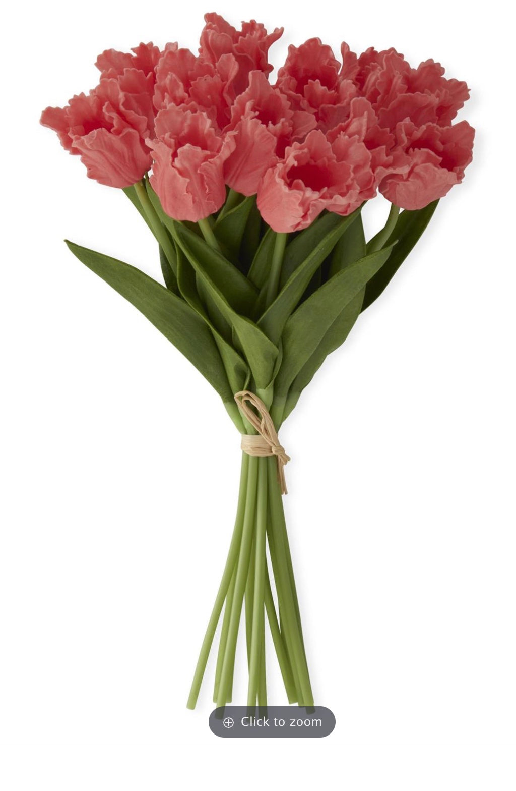 Real Touch Tulips Coral