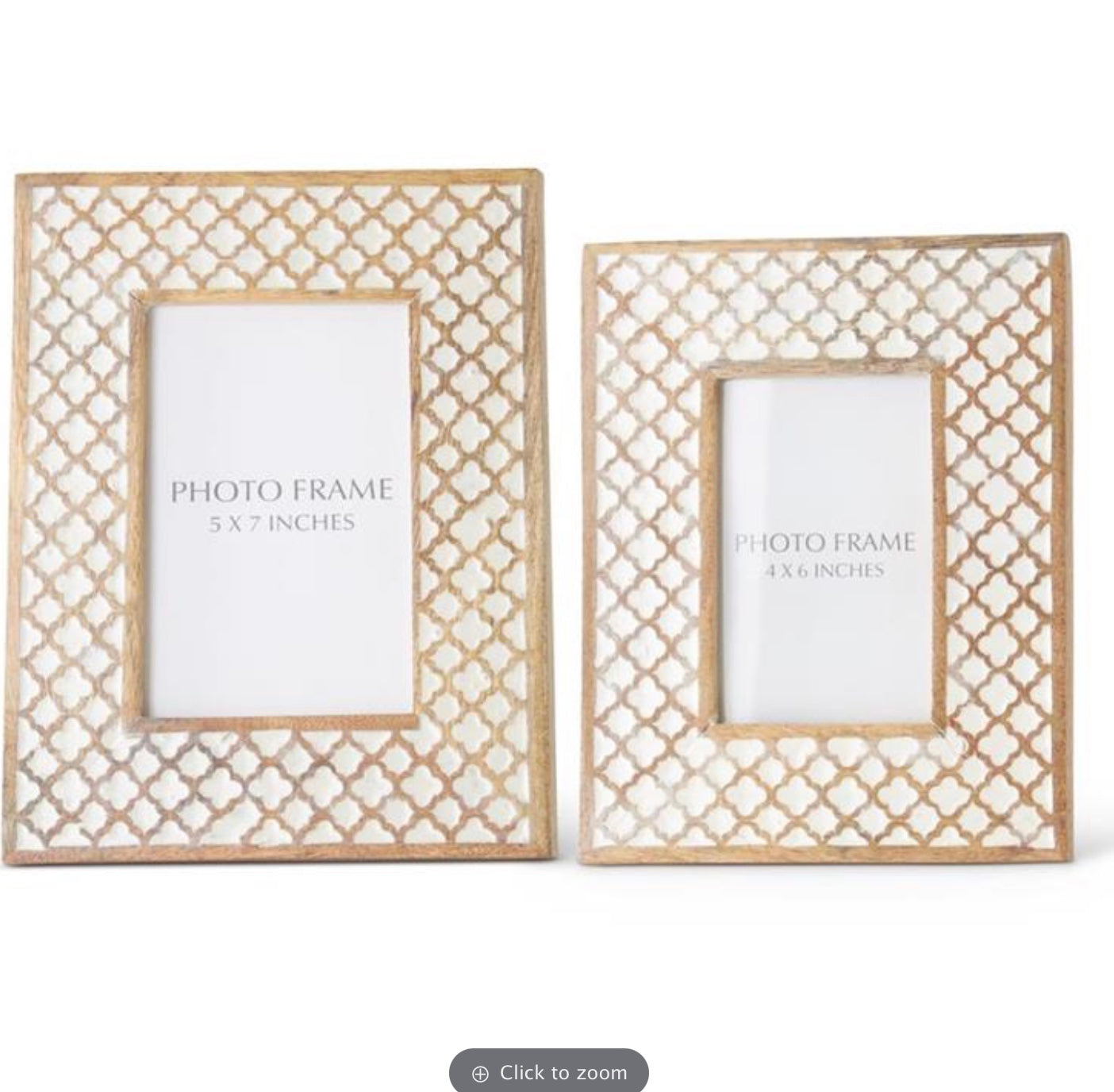 Moroccan Pattern Frame 4x6