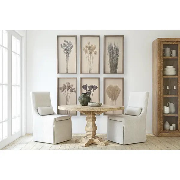 Textured Botanicals 35x18