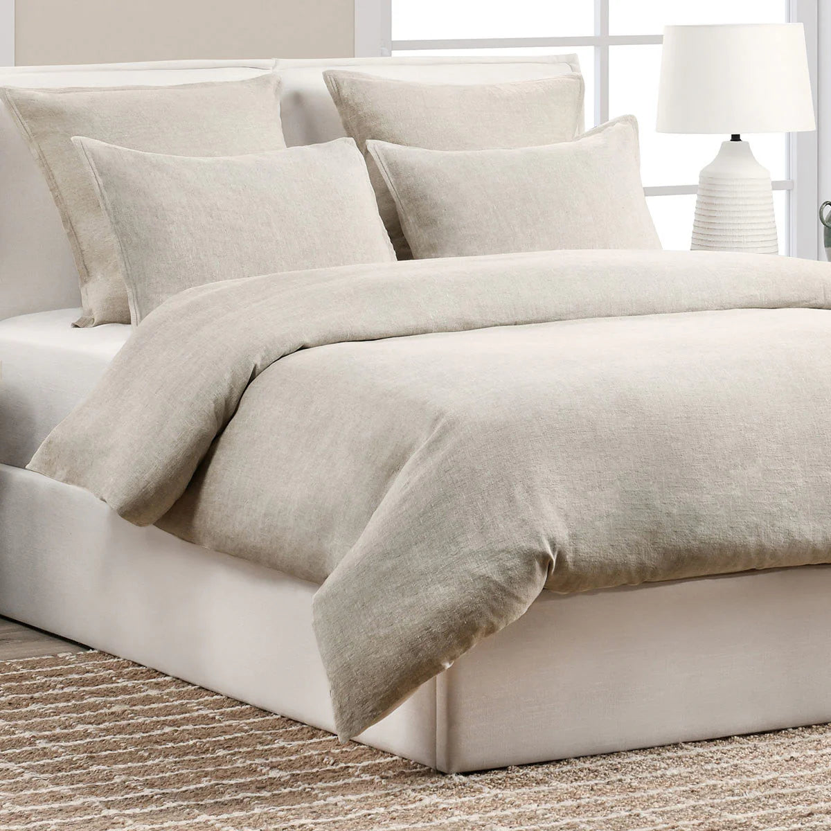 Talia Natural King Duvet