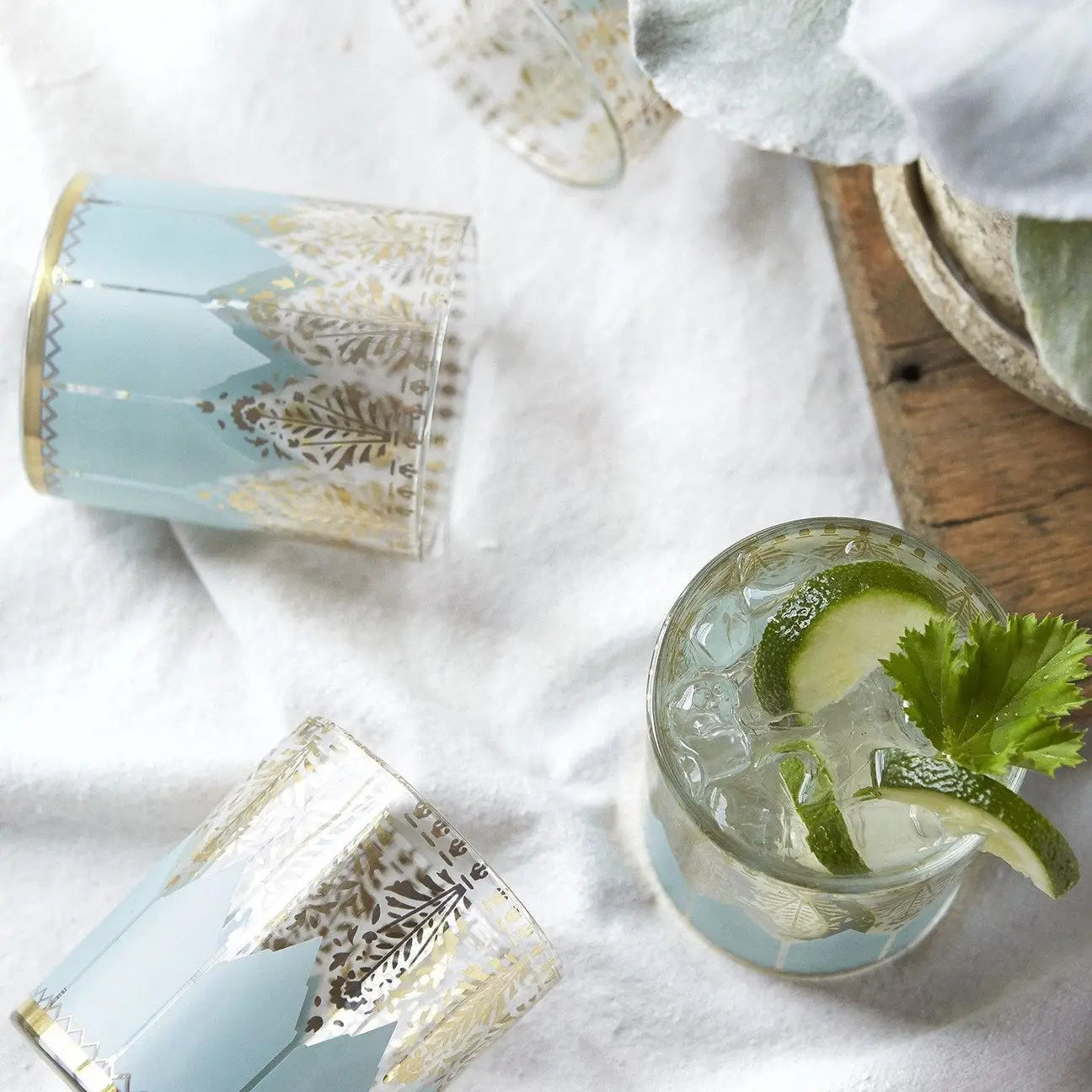 Aquarius Rocks Glass
