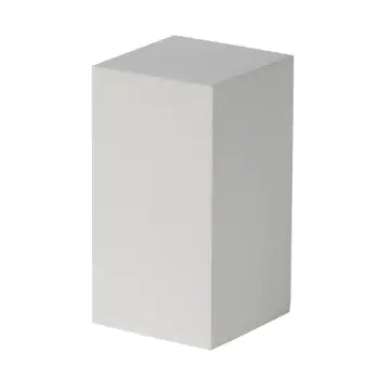 Wood Riser White Tall
