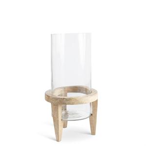 Glass Cylinder w/3 Leg Stand