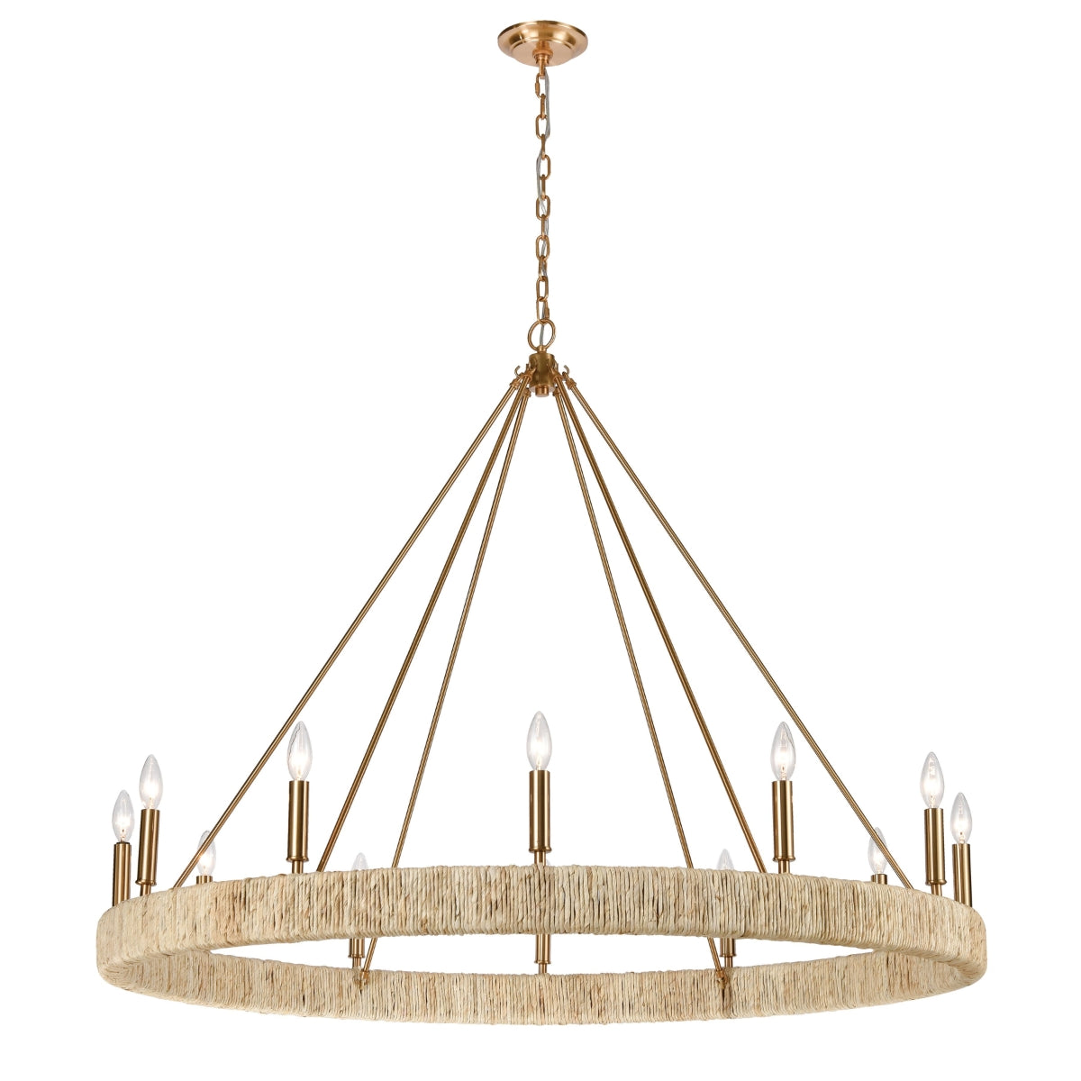 Abaca 12-Light Chandelier