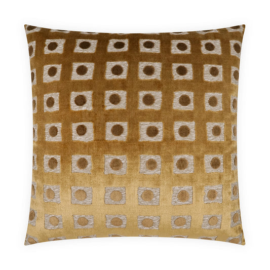 Domino Square Topaz 24x24 Pillow