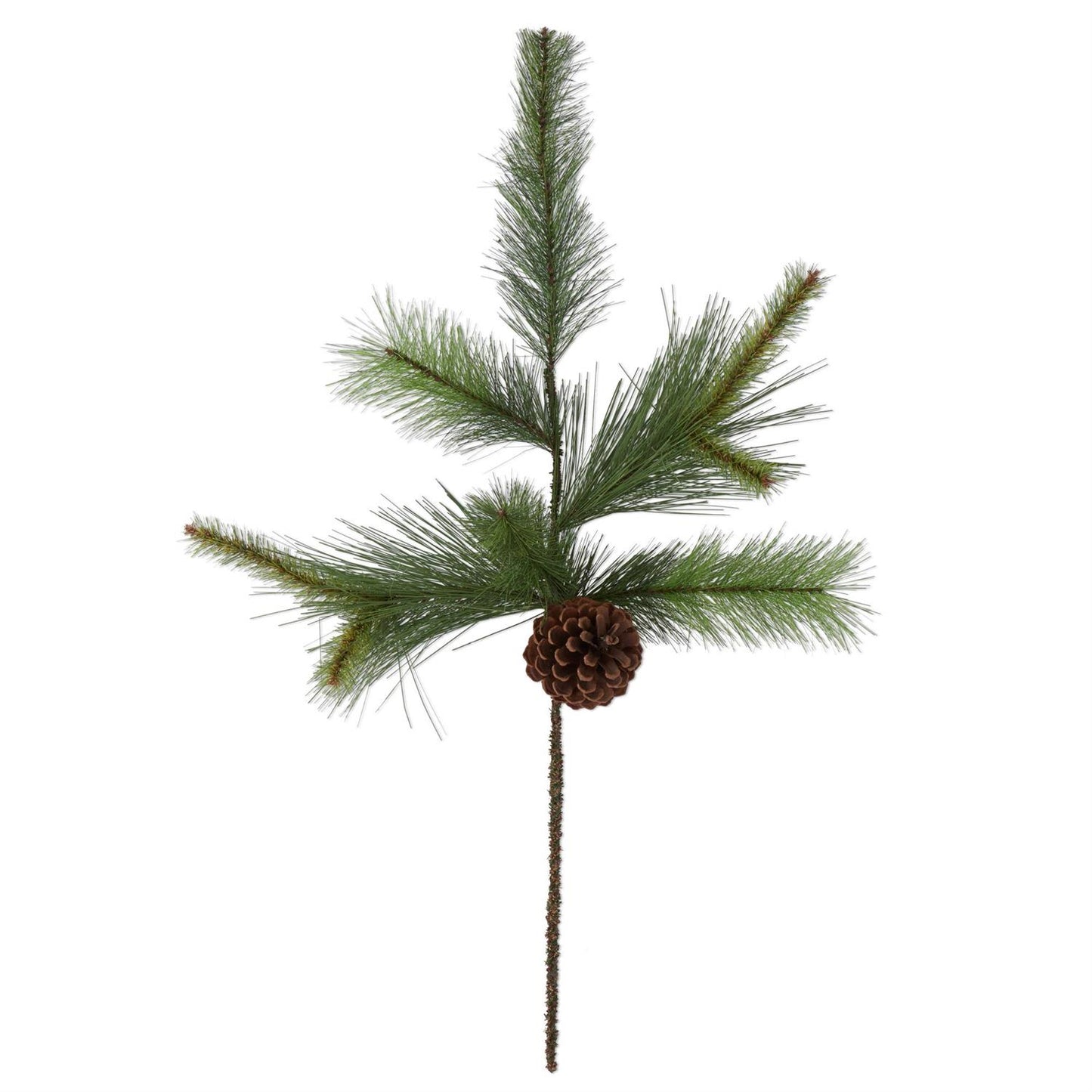 Two Pine Stem w/Lg.Pinecone
