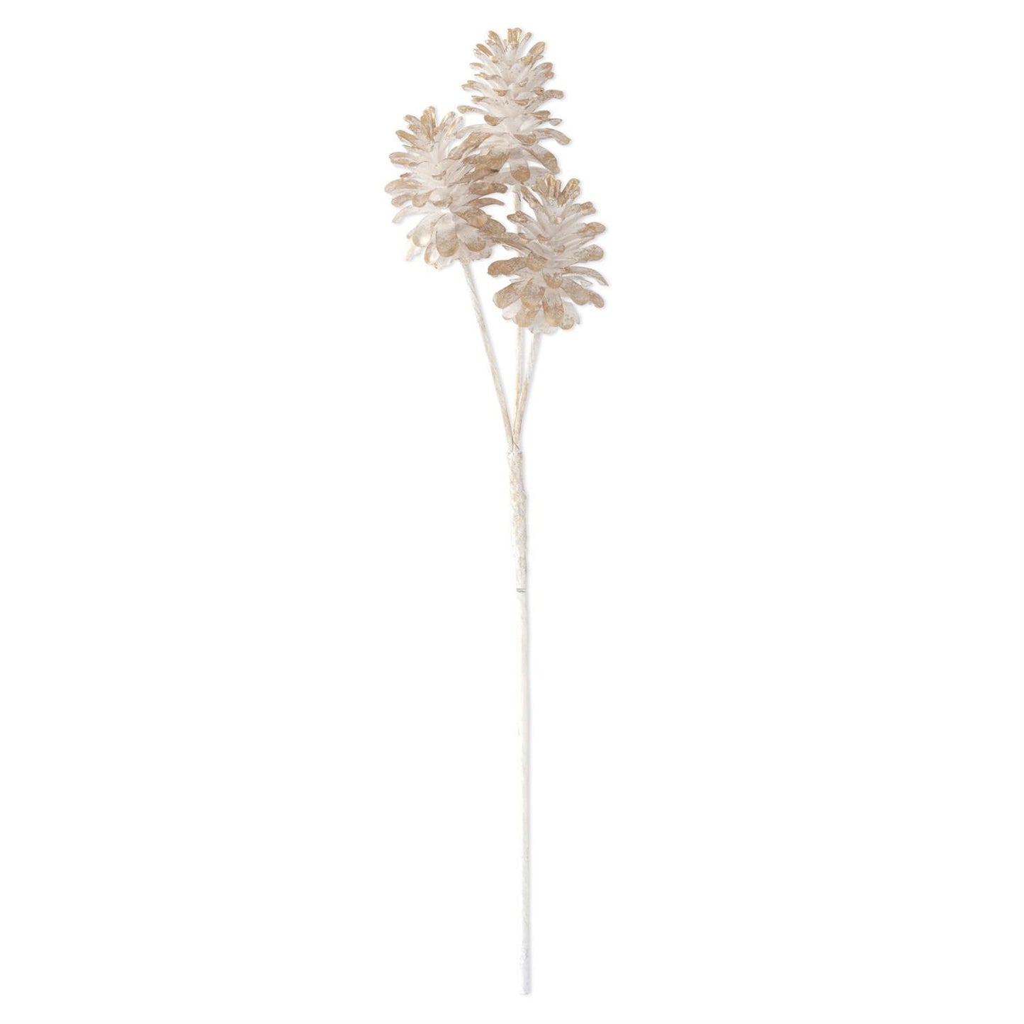 Gold w/White Pinecone Stem