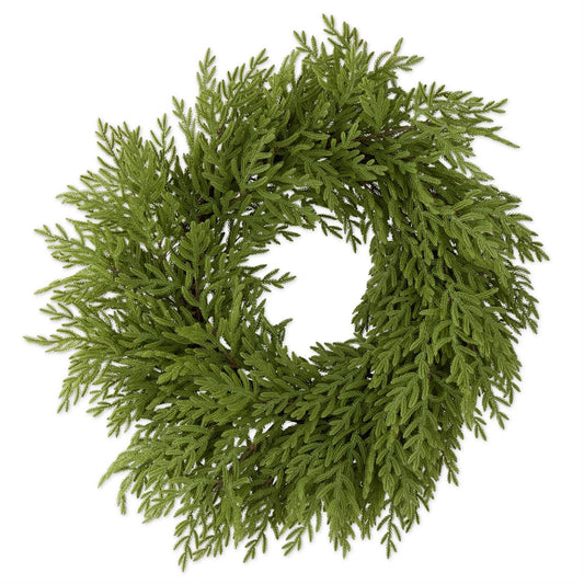 Real Touch Norfolk Pine Wreath