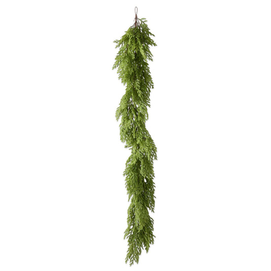 Real Touch Norfolk Pine Garland 72"