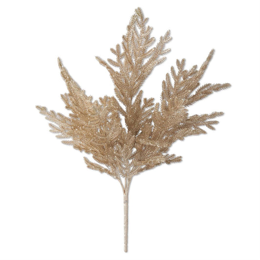 Gold Glittered Bush