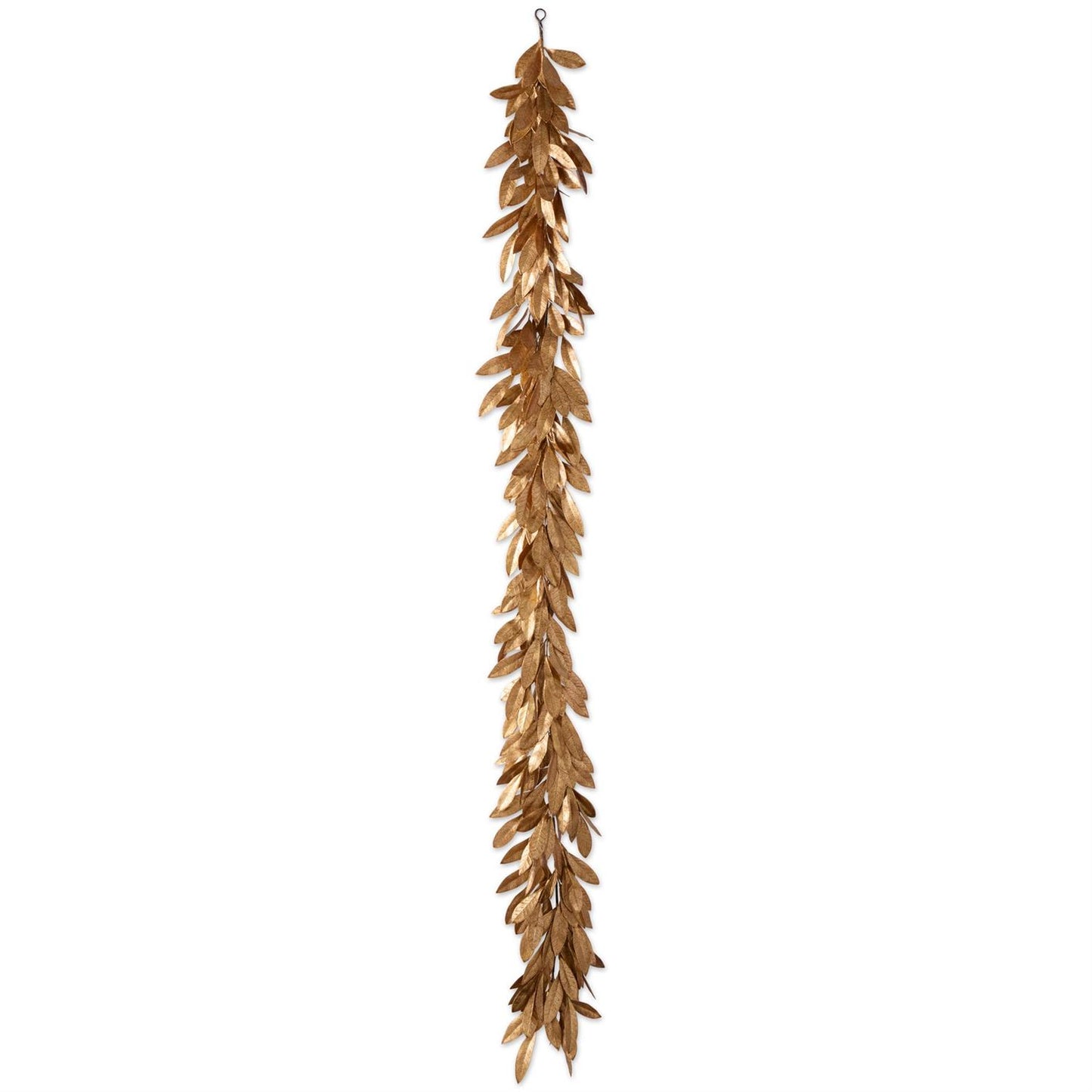 Gold Magnolia Leaf Garland 73"