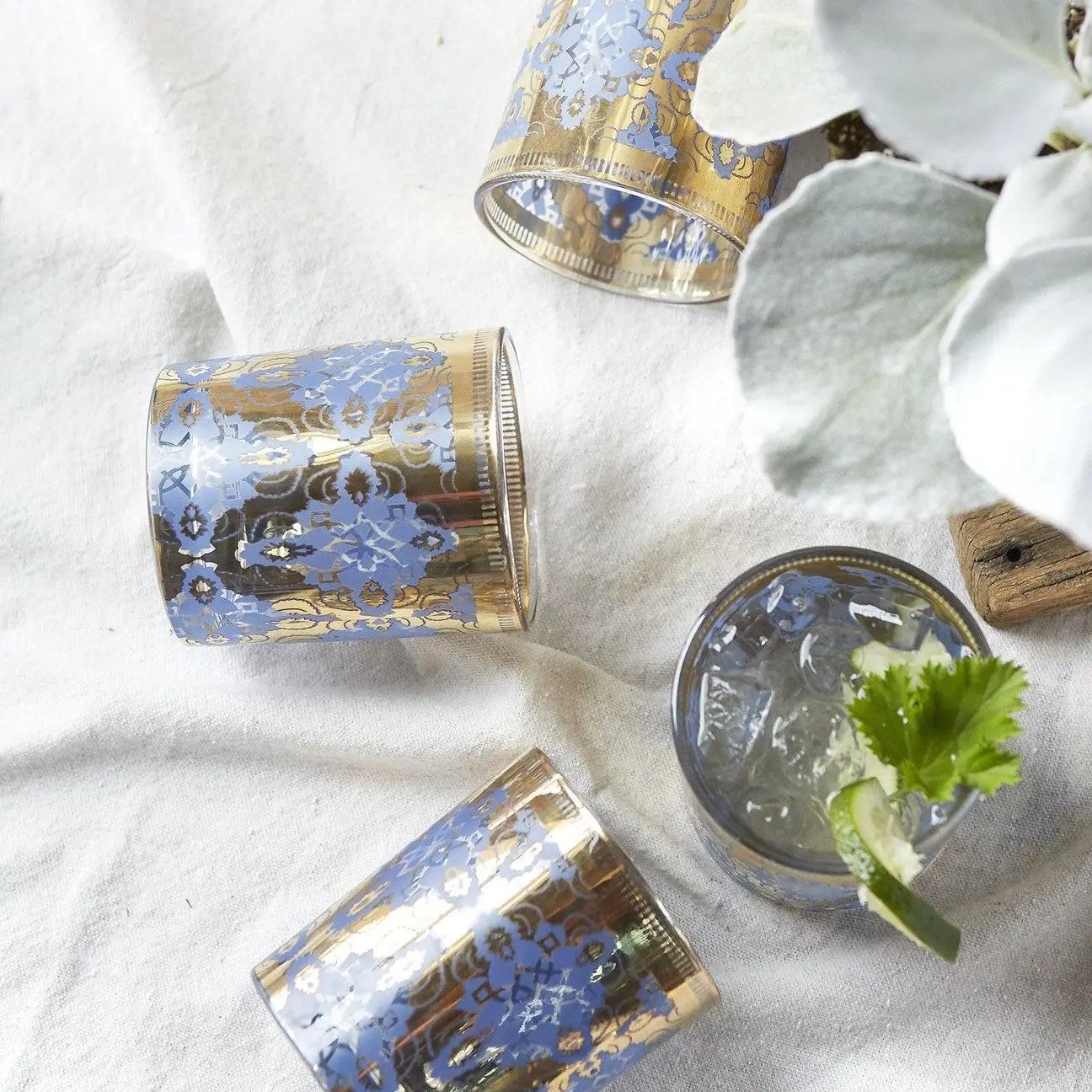 Paris Reign Rock Glass