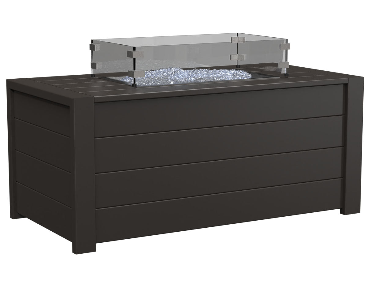 Modern Rectangle Firetable Coffee/Color