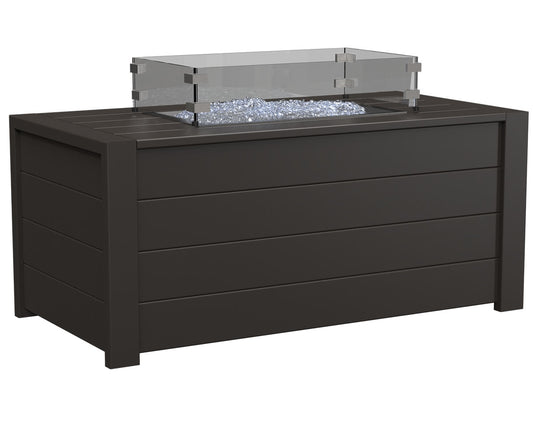 Modern Rectangle Firetable Coffee/Color