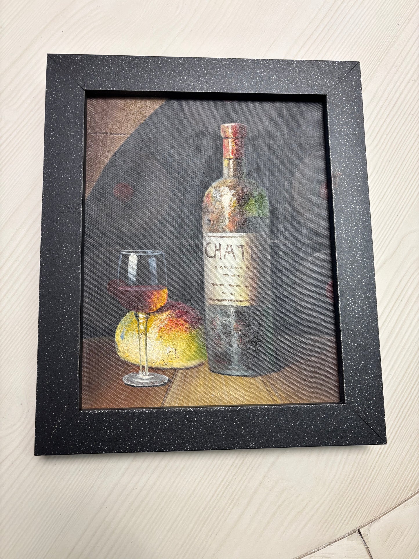 Wine Oil  10 x 12