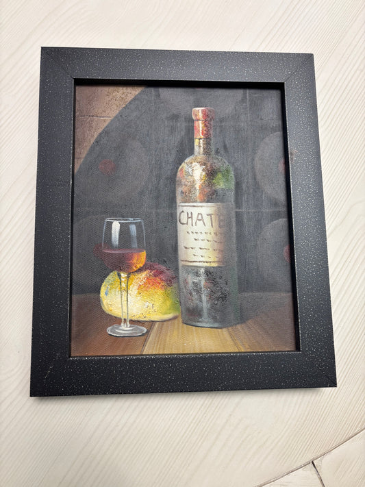 Wine Oil  10 x 12