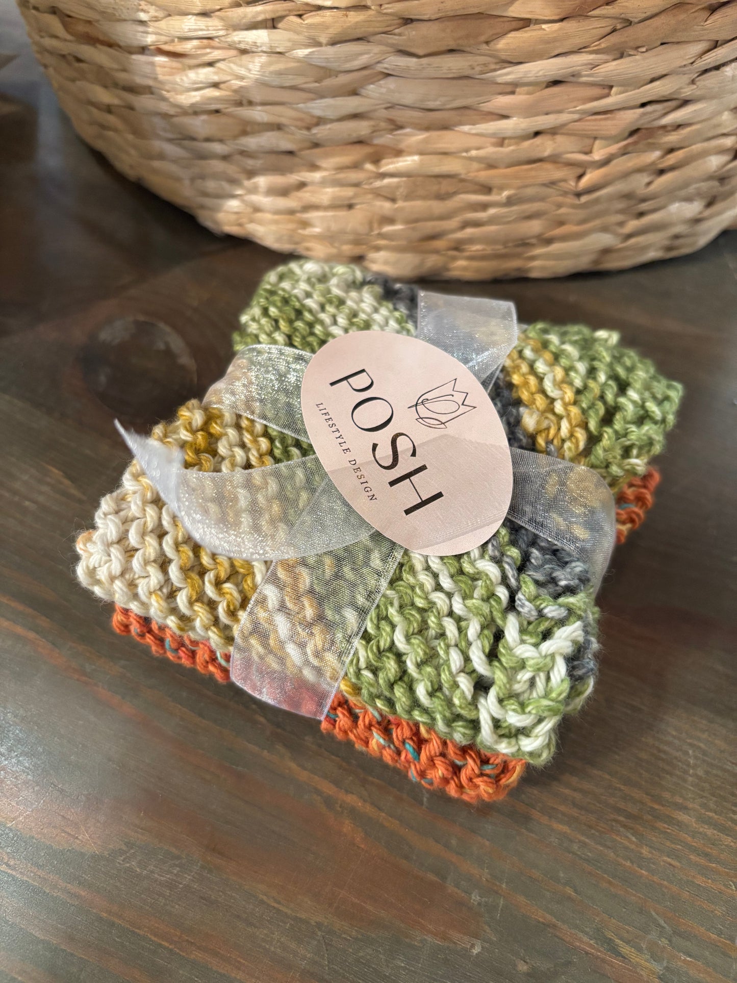 Knitted Dish Cloth