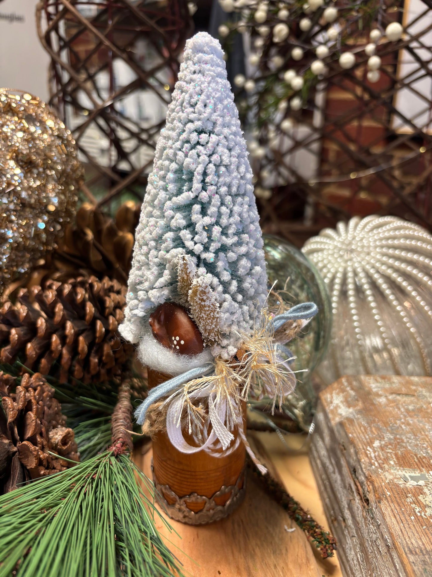 Sleeping Deer Tree Ornament