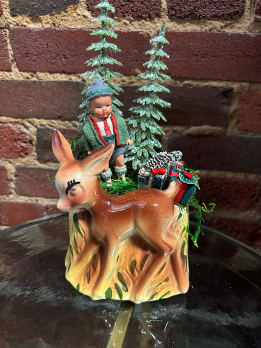 Dutch Boy Planter Decor