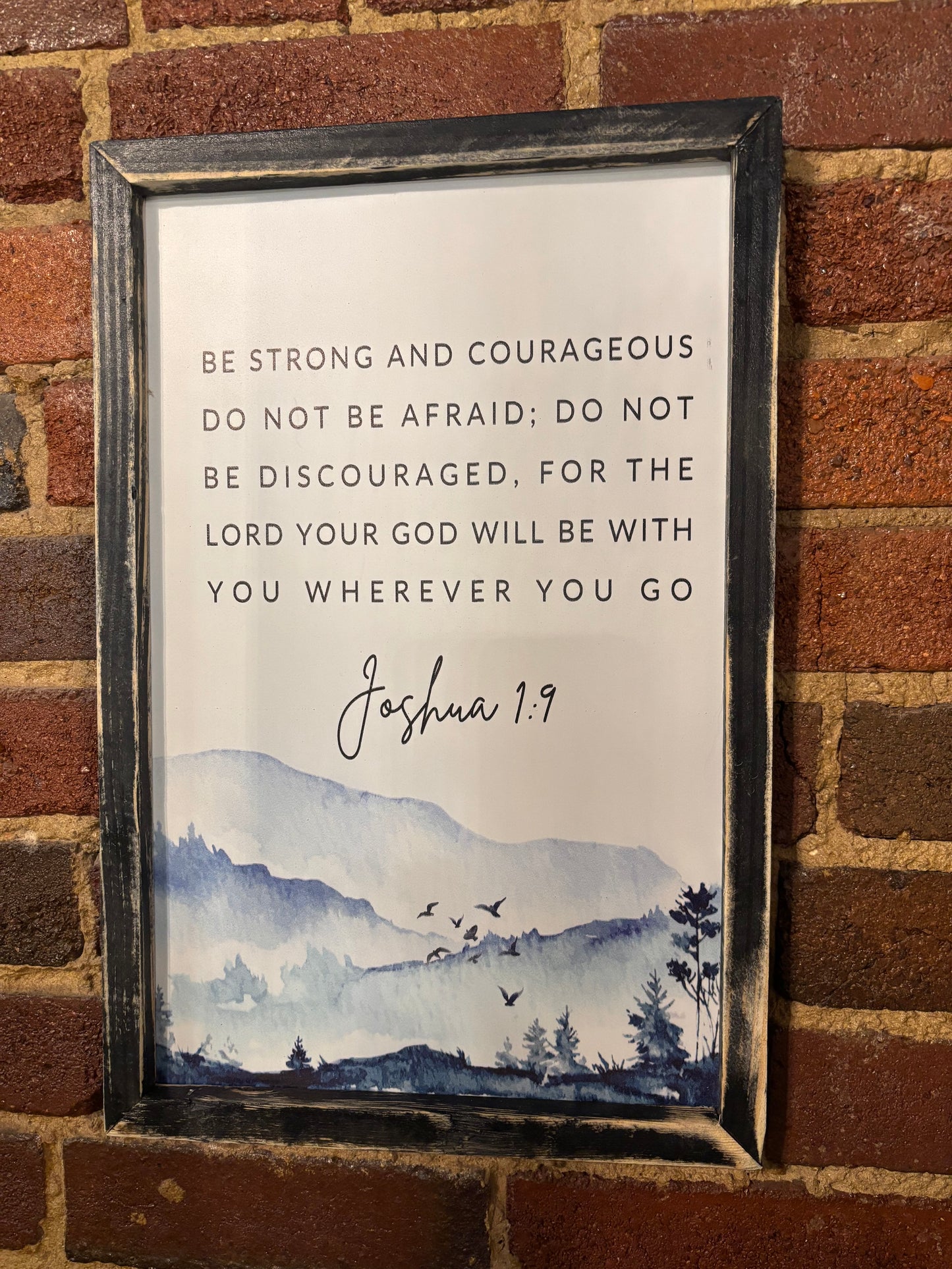Joshua 1:9 Frame