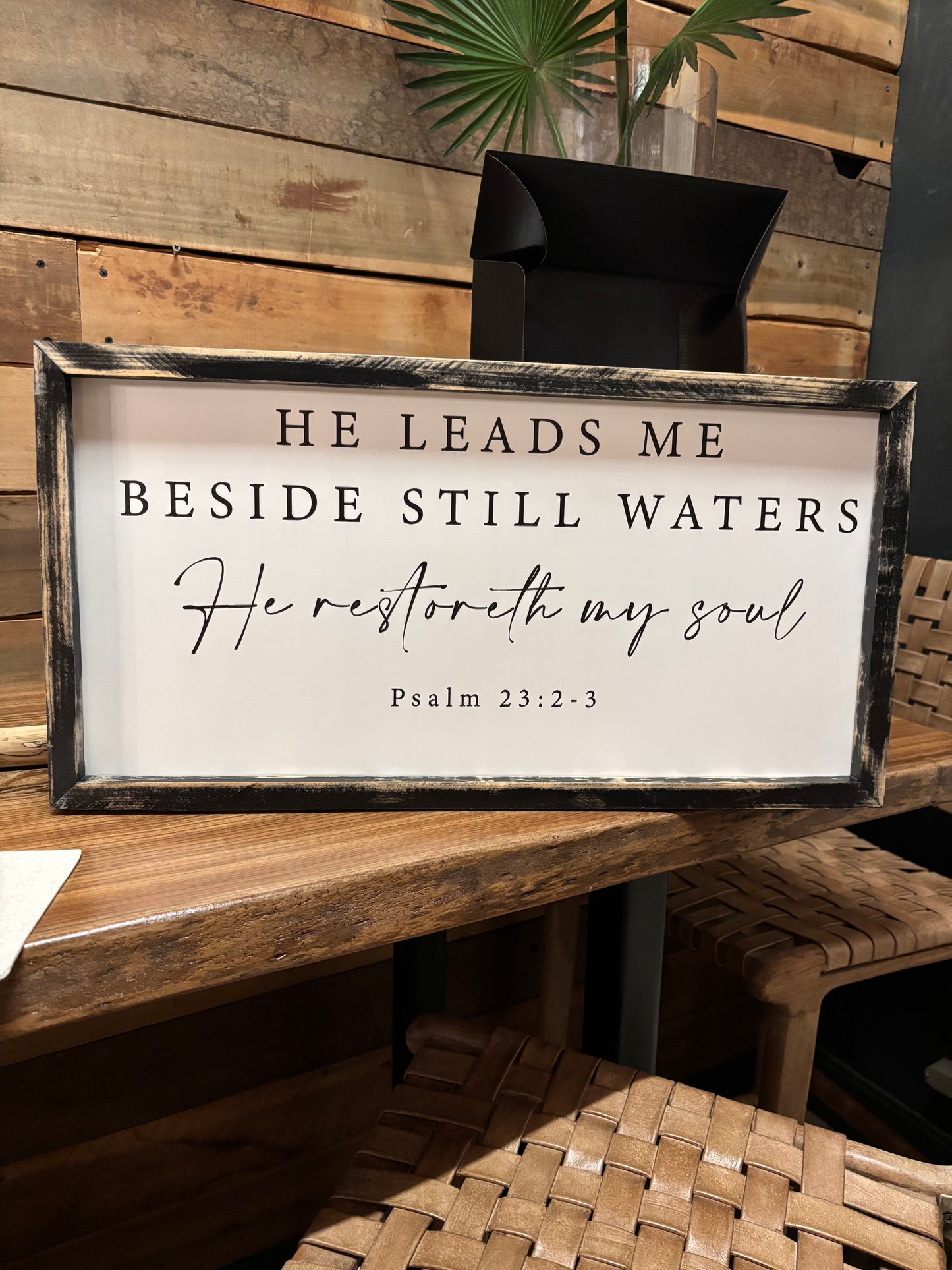 Psalm 23. Frame