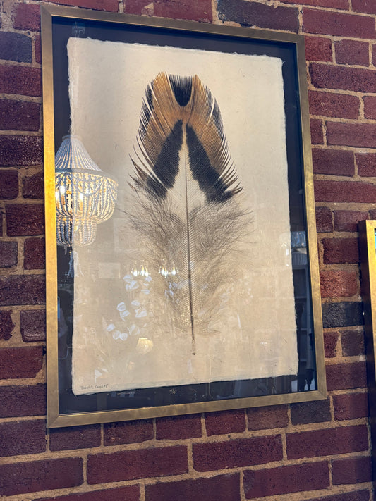 Feather Print  34 x 24