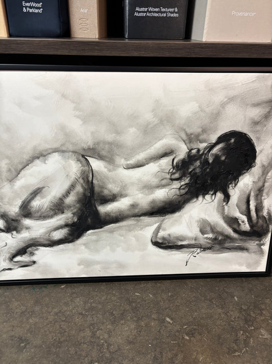 Lady Sideways 24 x 48
