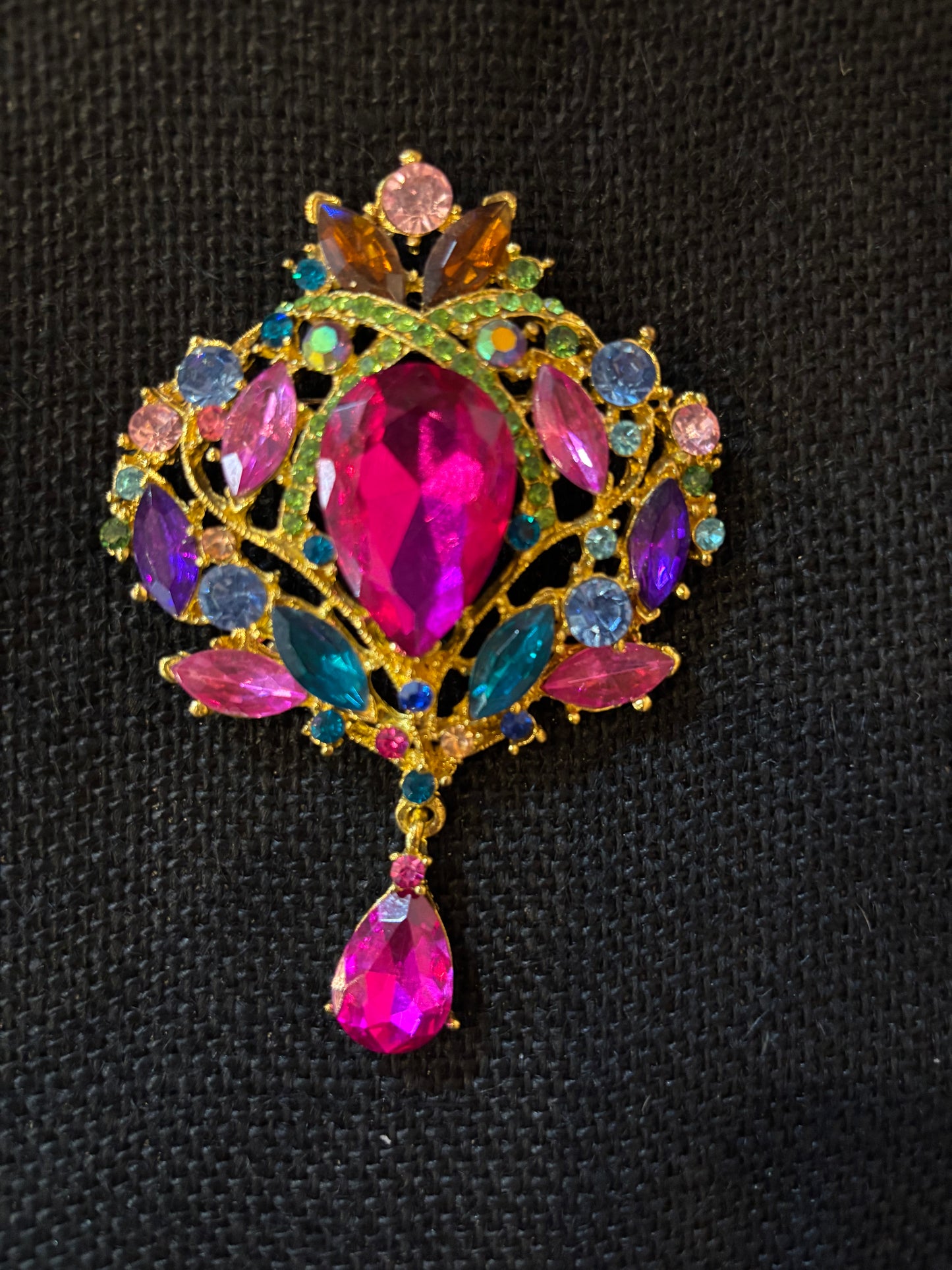 Vintage Multi Brooch  1980s