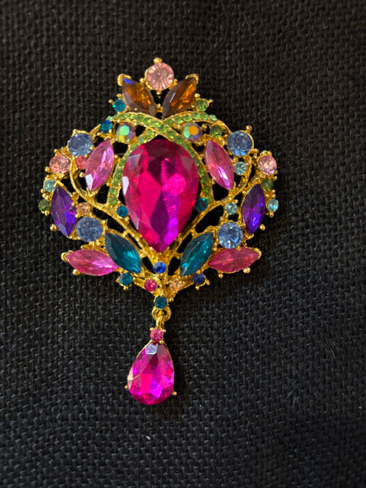 Vintage Multi Brooch  1980s