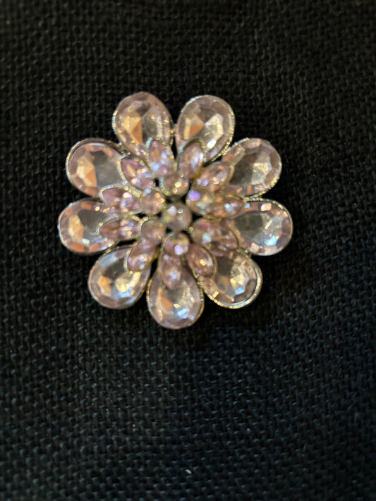Vintage Pink  Scarf Pin