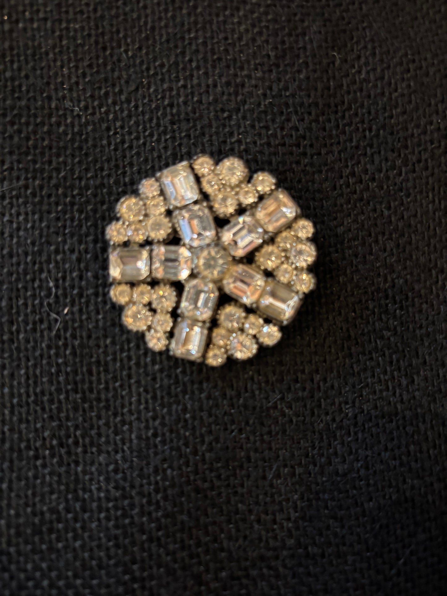 Weiss Vintage Rhinestone Brooch