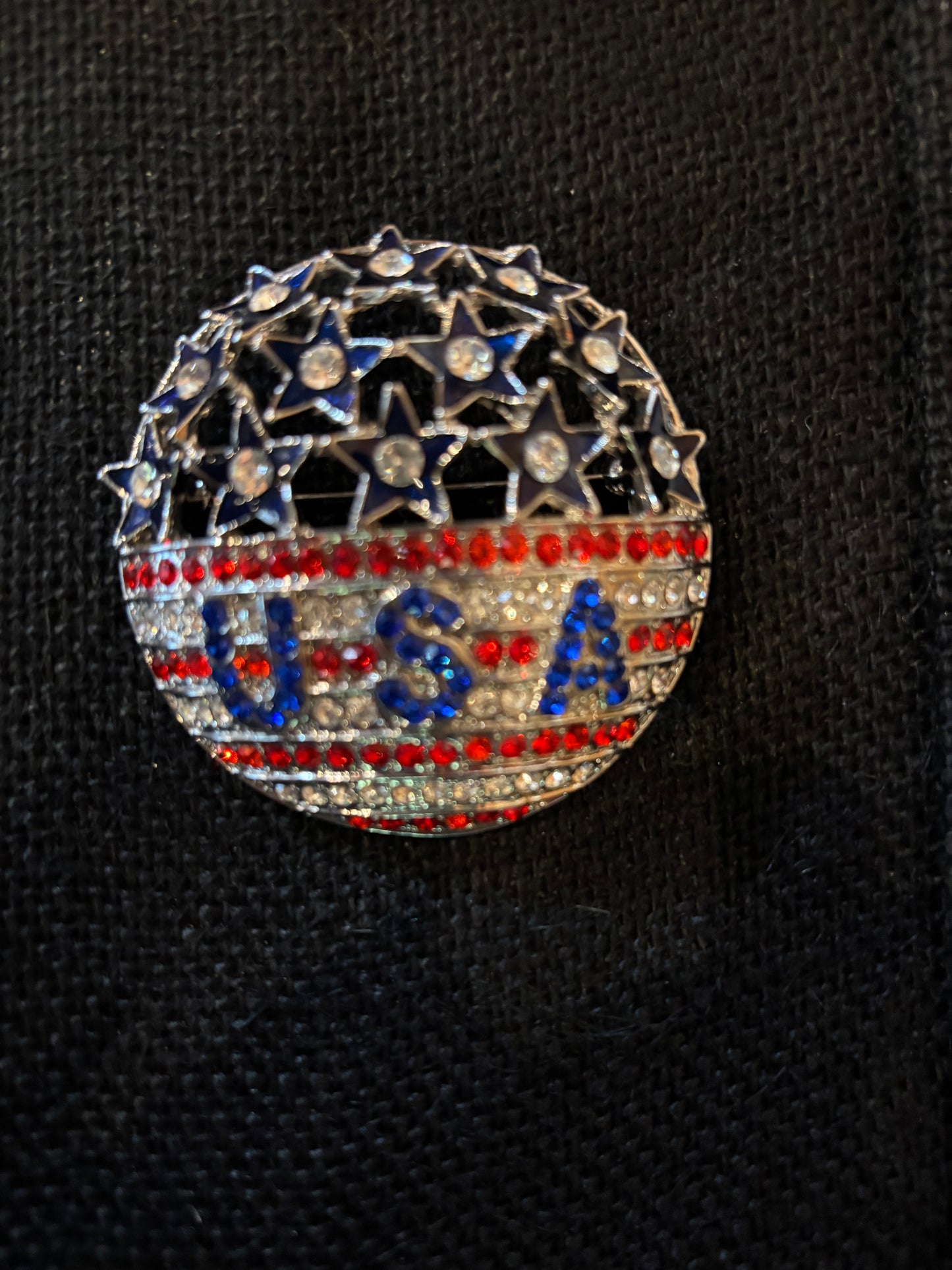 USA Brooch