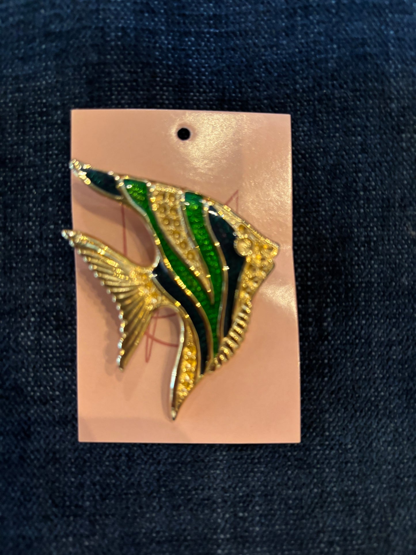 Signed Danecraft Tropical Fish