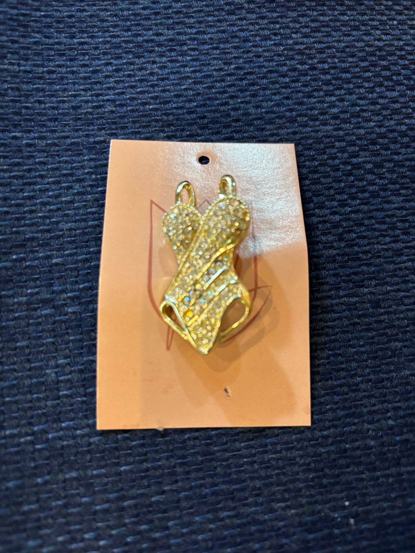 DaneCraft Bathing Suit Pin 80s-90s