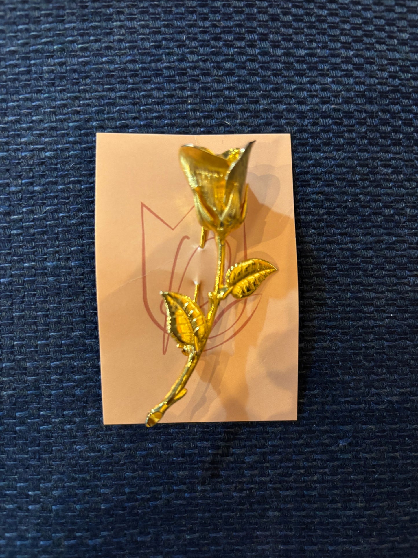 Rose Vintage Brooch 1960s