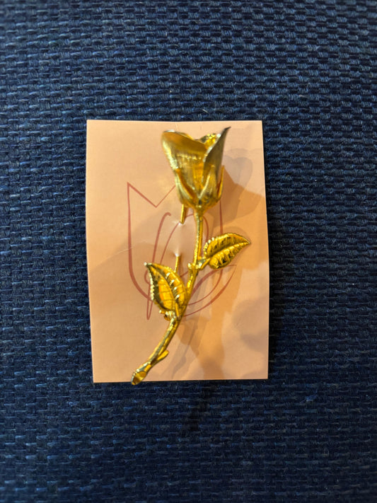 Rose Vintage Brooch 1960s